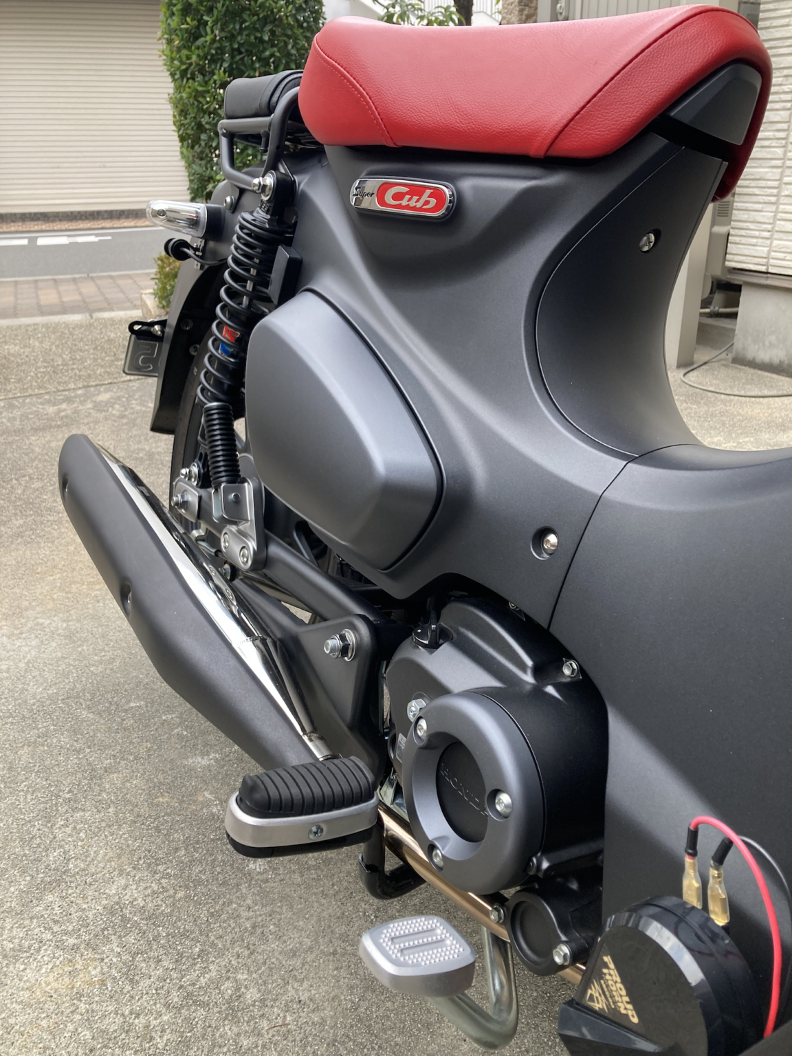 「C125カブ」スペシャルパーツ武川 スポーツマフラー交換! | タンデム819